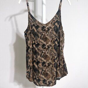 Torrid Snakeskin Camisole Top